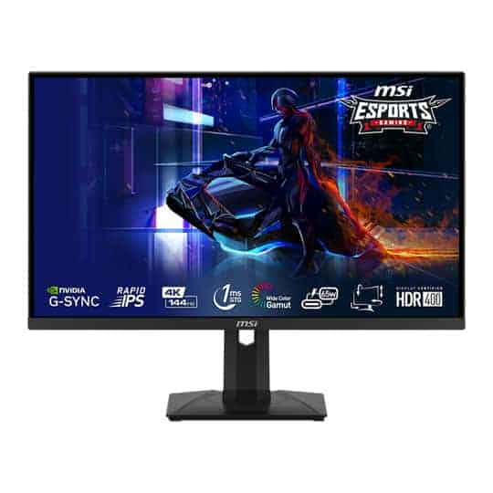 MSI 27" 4K Ultra HD 144Hz FreeSync HDR400 Rapid IPS Open Box Monitor